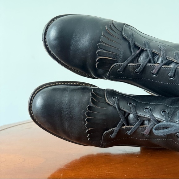 Merrell Wayfarer Black Leather Kiltie Boots | US 8 - Picture 5 of 8